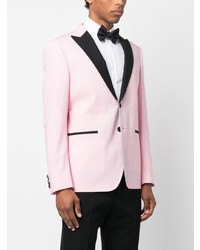 Мужской розовый пиджак от Tonello