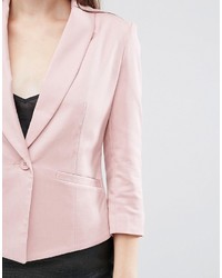 Женский розовый пиджак от Minimum