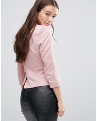 Женский розовый пиджак от Minimum