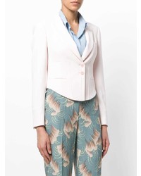 Женский розовый пиджак от Lardini