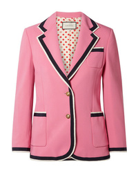 Женский розовый пиджак от Gucci