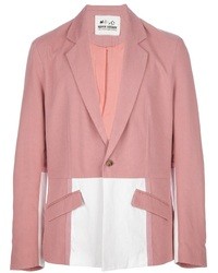 Мужской розовый пиджак от Henrik Vibskov