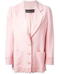 Женский розовый пиджак от Jean Louis Scherrer