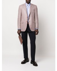 Мужской розовый пиджак от Canali
