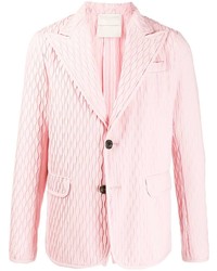 Мужской розовый пиджак от Marco De Vincenzo