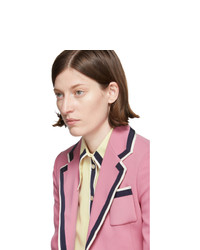 Женский розовый пиджак от Gucci