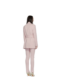 Женский розовый пиджак от Tibi