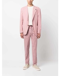 Мужской розовый пиджак от Lardini
