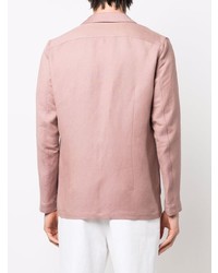 Мужской розовый пиджак от Lardini