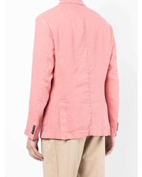Мужской розовый пиджак от BOSS