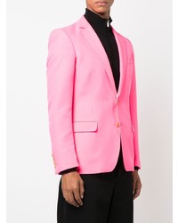 Мужской розовый пиджак от Walter Van Beirendonck