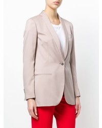 Женский розовый пиджак от Tonello