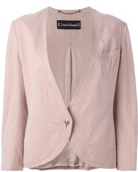 Женский розовый пиджак