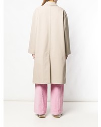 Женский розовый плащ от Miu Miu