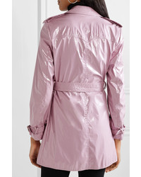 Женский розовый плащ от Fleur Du Mal