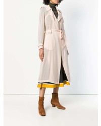 Женский розовый плащ от Genny