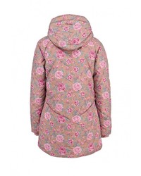 Женский розовый пуховик от F5