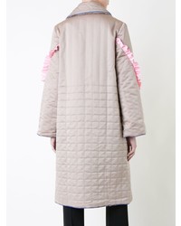 Женский розовый пуховик от Anna October