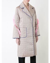 Женский розовый пуховик от Anna October