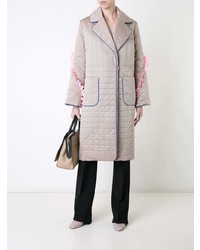 Женский розовый пуховик от Anna October