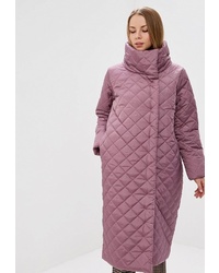 Женский розовый пуховик от Vera Nicco