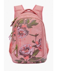 Женский розовый рюкзак из плотной ткани с принтом от Grizzly