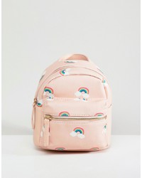 Женский розовый рюкзак с принтом от Oh My Gosh Accessories