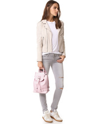 Женский розовый рюкзак от Meli-Melo