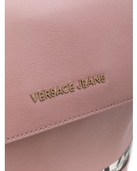 Женский розовый рюкзак от Versace Jeans