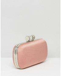 Розовый сатиновый клатч от True Decadence