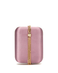 Розовый сатиновый клатч от Tufi Duek