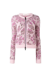 Женский розовый свитер на молнии от A.F.Vandevorst