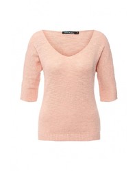 Женский розовый свитер с v-образным вырезом от Befree