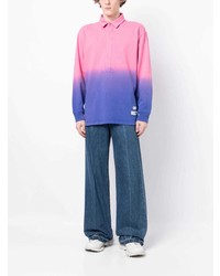 Мужской розовый свитер с воротником поло от Eytys