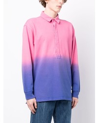 Мужской розовый свитер с воротником поло от Eytys