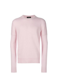 Мужской розовый свитер с круглым вырезом от Calvin Klein 205W39nyc