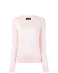 Женский розовый свитер с круглым вырезом от Calvin Klein 205W39nyc