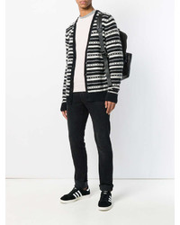 Мужской розовый свитер с круглым вырезом от Saint Laurent