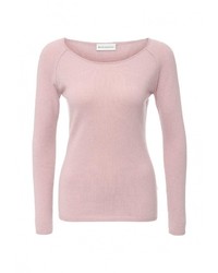 Женский розовый свитер с круглым вырезом от Delicate Love