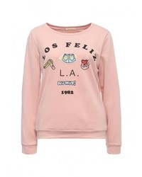 Женский розовый свитер с круглым вырезом от Dorado