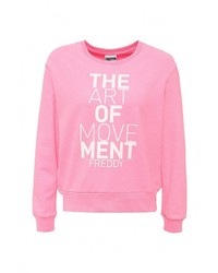 Женский розовый свитер с круглым вырезом от Freddy