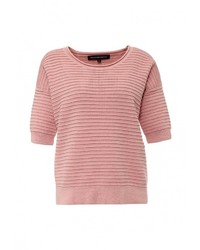 Женский розовый свитер с круглым вырезом от French Connection