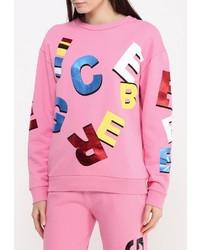 Женский розовый свитер с круглым вырезом от Iceberg