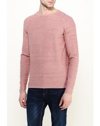Мужской розовый свитер с круглым вырезом от Jack &amp; Jones