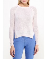 Женский розовый свитер с круглым вырезом от Jennyfer