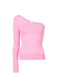 Женский розовый свитер с круглым вырезом от JoosTricot