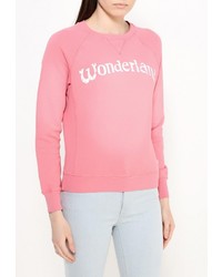 Женский розовый свитер с круглым вырезом от Levi's