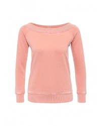 Женский розовый свитер с круглым вырезом от Miss Selfridge