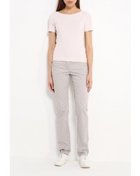 Женский розовый свитер с круглым вырезом от More&amp;More