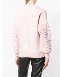 Женский розовый свитер с круглым вырезом от Mr & Mrs Italy